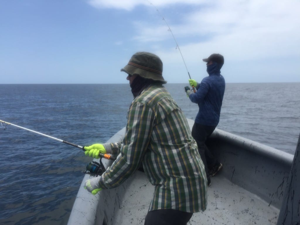 catching fish in panama