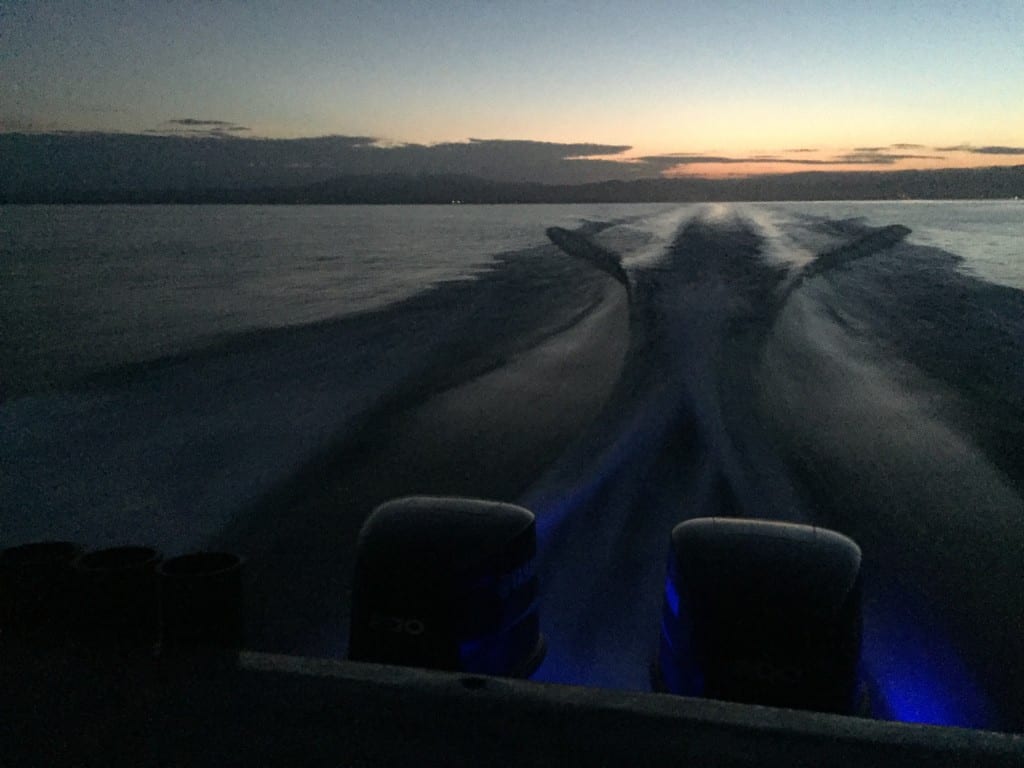 heading out for a day of fishing the tuna coast