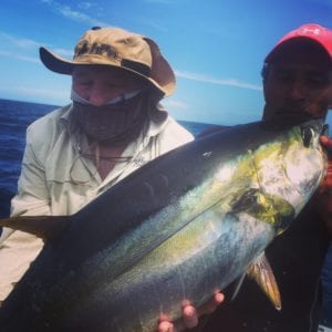 nice tuna caught while on fishing vacation in panama cebaco island