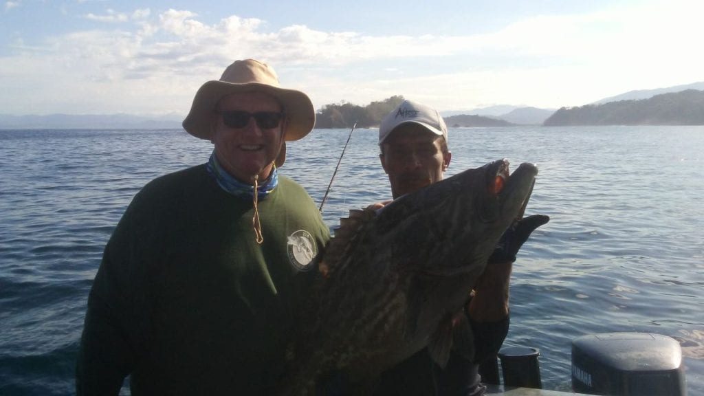 gorgeous grouper caught while on fishing vacation in panama fishing the tuna coast