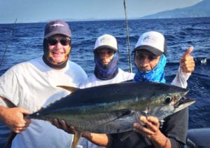 tuna caught by craig morris while fishing with el rio negro lodge in panama